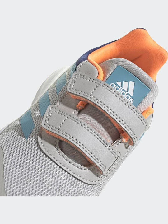 Tensaur Tensaur Run 2.0 CF K Kids Sports Shoes Running with Hoop & Loop Closure Grey Two / Preloved Blue / Screaming Orange