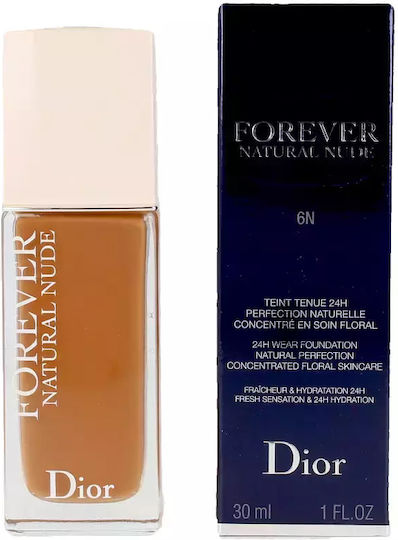 Dior Diorskin Forever Natural Nude Liquid Make Up 6N 30ml