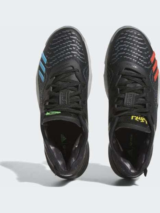 D.O.N. Issue 4 inalti Pantofi de baschet Core Black / Carbon / Grey Three