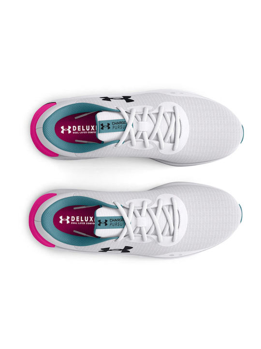 Charged Pursuit 3 Sport Shoes Running White / Black