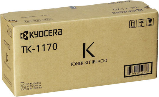 Kyocera TK-1170 Γνήσιο Toner Laser Εκτυπωτή Μαύρο 7200 Σελίδων 1T02S50NL0