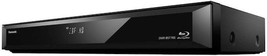 Panasonic Blu-Ray Player DMR-BST760AG Built-in WiFi with Blu-Ray/DVD Recording Capability Black