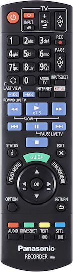 Panasonic Blu-Ray Player DMR-BST765AG Built-in WiFi with Blu-Ray/DVD Recording and USB Media Player Capability Silver