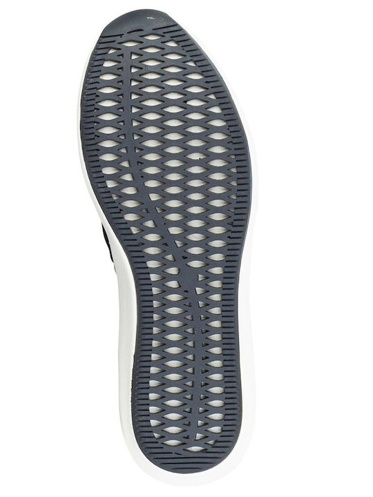 Un Rio Spark Γυναικεία Slip-On Δερμάτινα Μαύρα