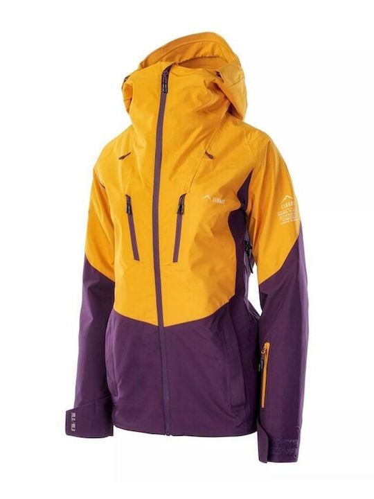 Elbrus Sorena 92800439224 Frauen Jacke aus für Ski & Snowboard Gelb