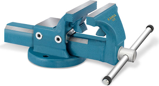 Kanca Fixed Countertop Steel Vise With Maximum Opening 125mm