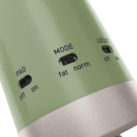 Universal Audio Bock 187 Condenser Microphone Handheld, Shock Mounted for Vocals in Green Color
