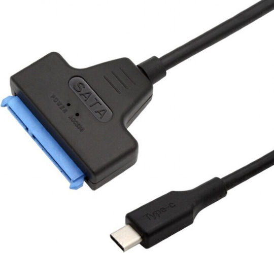 Cablexpert AUS3-03 USB3.0 Tip-C Masculin La SATA Negru