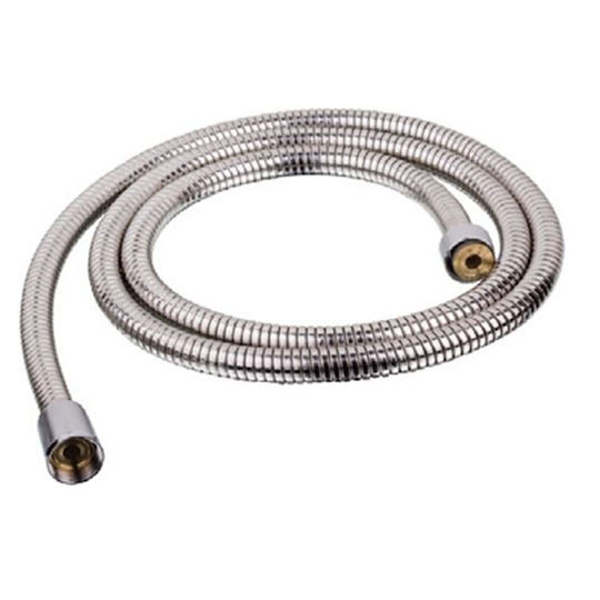 Tema Spiral Duschschlauch Inox 240cm Silber