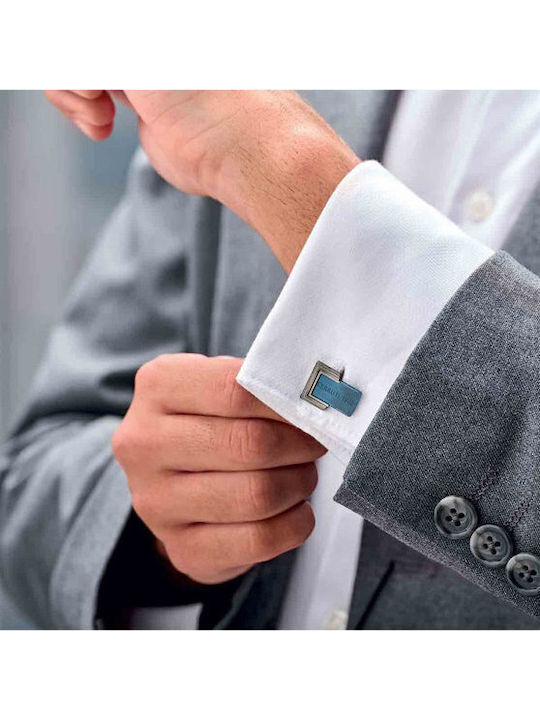 Cerruti Μανικετόκουμπα από Ατσάλι σε Μπλε Χρώμα