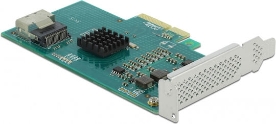 DeLock PCI Express προς 4xSATA 6 Gb/s Silver (89051)
