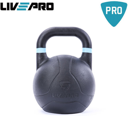Live Pro Kettlebell από Μαντέμι 20kg Μαύρο