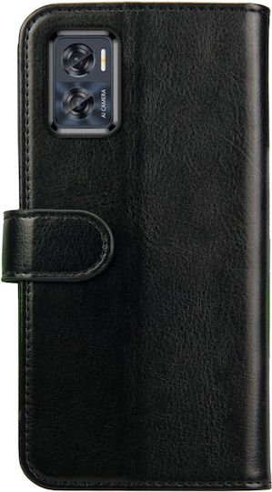 Rosso Element Brieftasche Synthetisches Leder Schwarz (E22i)