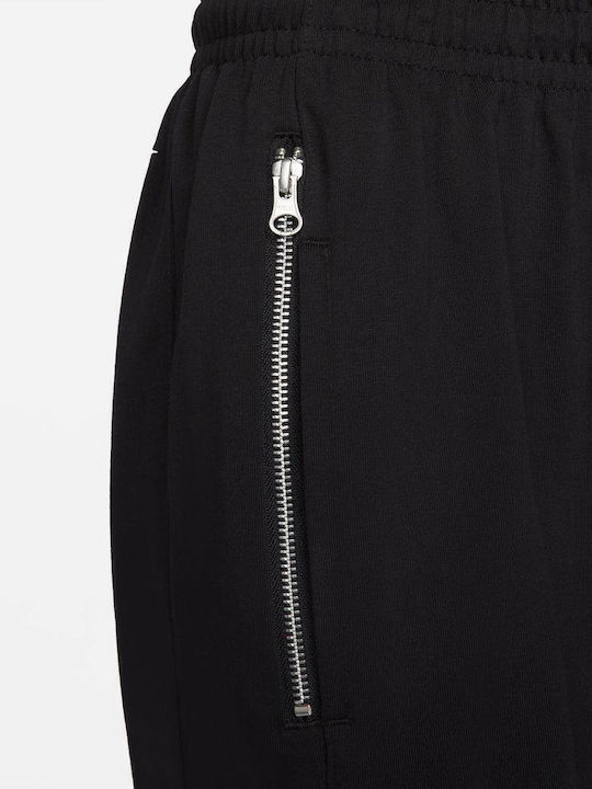 Swoosh Standard Issue Γυναικεία Αθλητική Βερμούδα Μαύρη