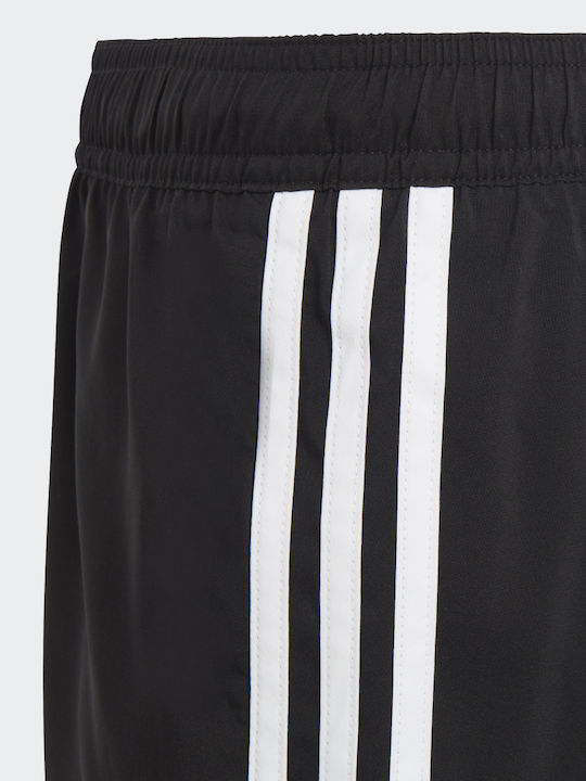 adidas 3-Stripes Kids Swimwear Swim Shorts Black