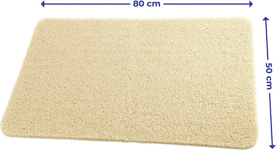 Wenko 81550500 Αντιολισθητικό Μπανιέρας Μπεζ 50x80εκ.