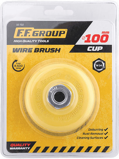 F.F. Group Angle Wheel Wire Brush 125mm Bell Μ14 10721