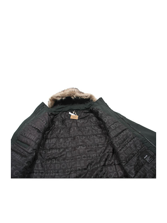 Winter Jacket Parka Windproof Green