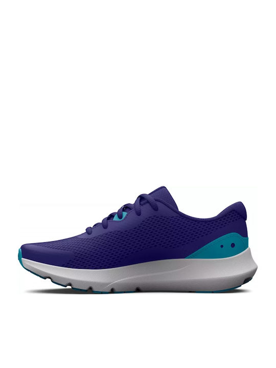 Surge 3 Kids Sports Shoes Running with Laces Blue