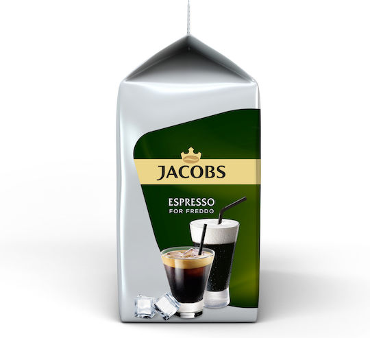 Tassimo Κάψουλες Espresso Jacobs Freddo Συμβατές με Μηχανή Tassimo 16caps
