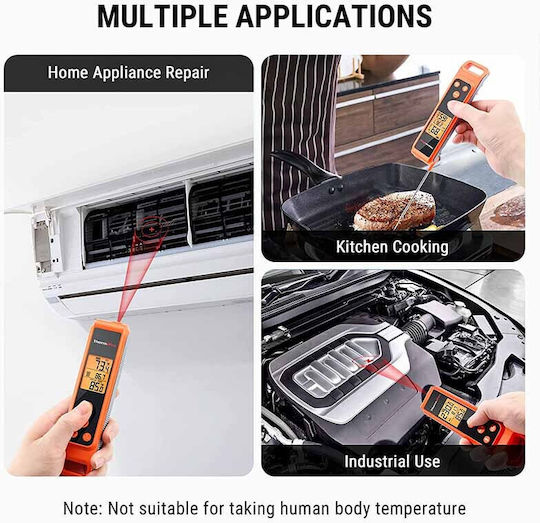 TempPro Digital Thermometer Kochen mit Nadel -50°C / +300°C