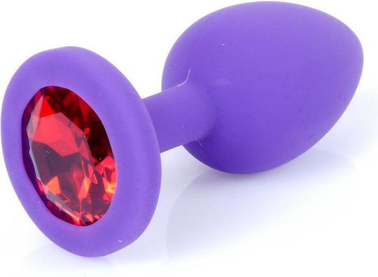 Kinksters Plug Anal Mic Roșu Diamant