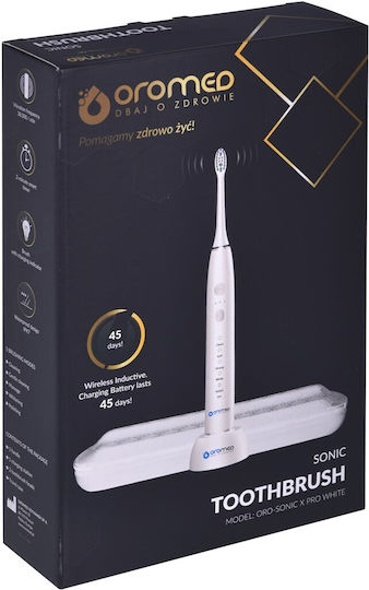 Oromed Oro-Sonic X Pro Elektrische Zahnbürste White
