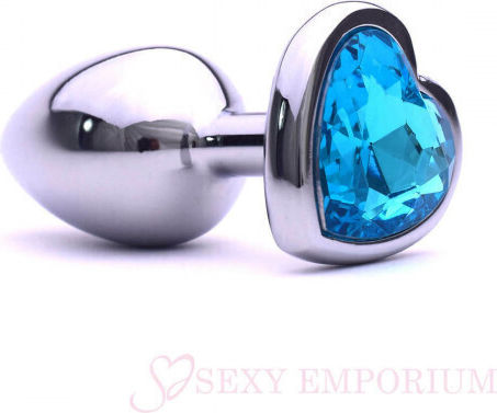 Naughty Toys Πρωκτική Σφήνα Small Τιρκουάζ 7cm