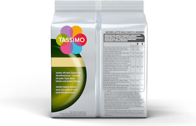 Tassimo Κάψουλες Machiatto Συμβατές με Μηχανή Tassimo 8caps