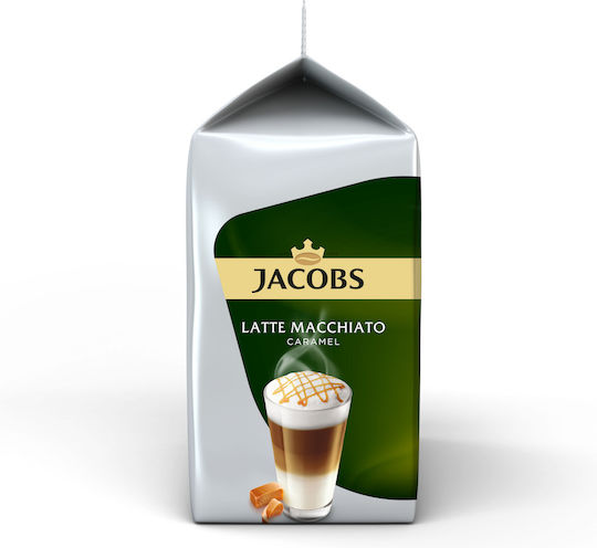 Tassimo Κάψουλες Machiatto Καραμέλα Συμβατές με Μηχανή Tassimo 8caps