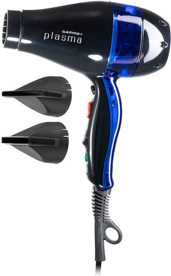 GammaPiu Plasma Πιστολάκι Μαλλιών 1900W Μαύρο