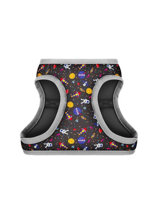 WauDog Dog Harness Vest Nasa Black 40-45cm 31-292