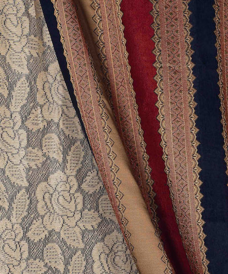 Silk Fashion Efterpi με Τούνελ Μπλε 150x280εκ.