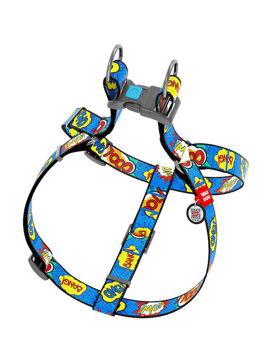 WauDog WOW Albastru Mare 15mm x 40-55cm WauDog WOW Albastru Mare 15mm x 40-55cm