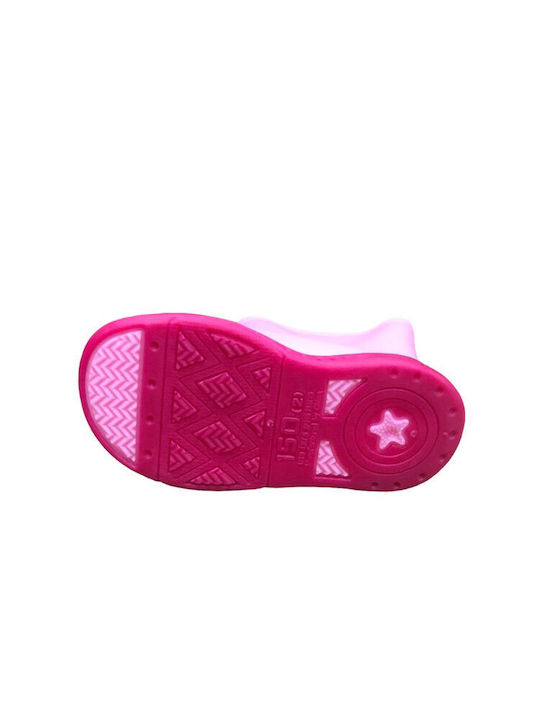 IQ Shoes Παιδικές Γαλότσες Rosa