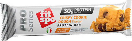 Fit Spo Pro Series Μπάρες με 33% Πρωτεΐνη & Γεύση Crispy Cookie Dough 12x85gr