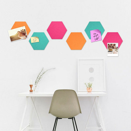 Navaris Felt Notice Board 15x17cm