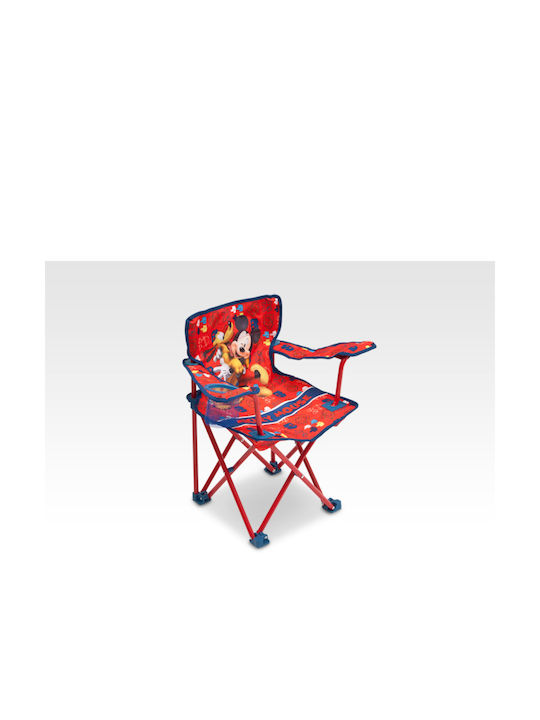 Kids Chair Mickey Red 51x32.5x52cm