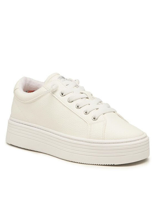 Roxy Sheilahh 2.0 Damen Flatforms Sneakers Weiß