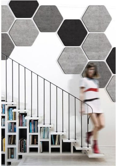 Audiodesigner Ecoplan Circle Panou Acustic (4 Bucăți) Design Straight 100cm