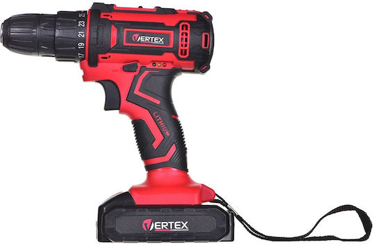 Vertex Δραπανοκατσάβιδο Μπαταρίας 21V 2x1.7Ah