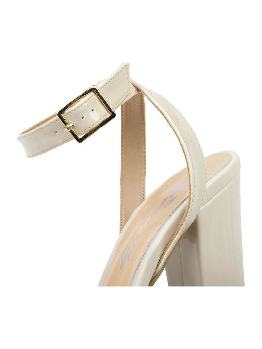 Sandals from Patent Leather Off White