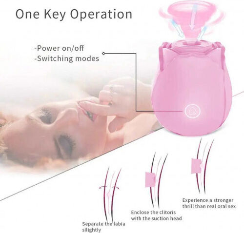 ToyBox Secret Roza Air Wave Stimulator Pink