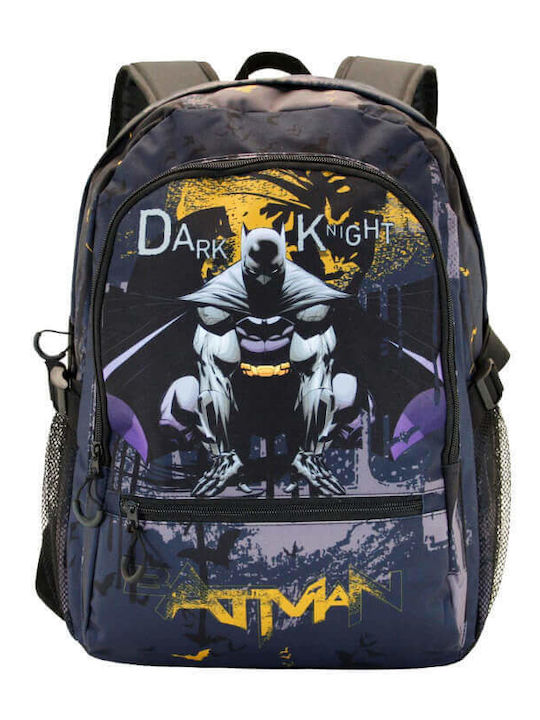 DC Dc Comics Dark Night Σχολική Τσάντα Πλάτης Δημοτικού Πολύχρωμη