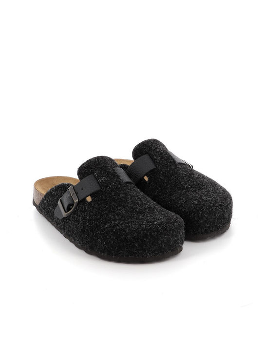 Naturbio Men's Slipper Black