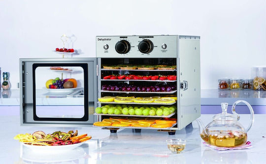 Prochef ST04 Commercial Food Dryer & Dehydrator 6-Tray 500W 37x27.5x32cm