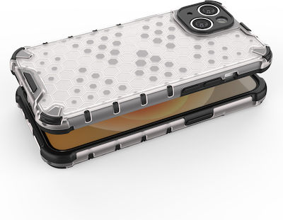 Hurtel Honeycomb Back Cover Συνθετική Μαύρο (iPhone 14)