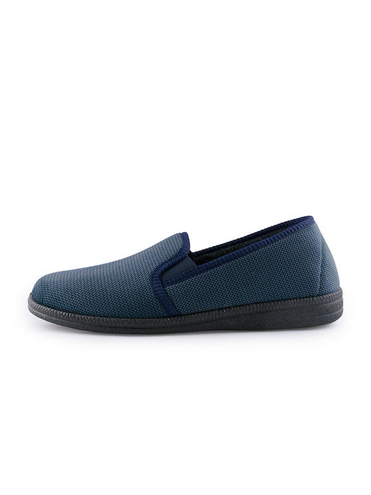 Medies Heel Enclosed Men's Slipper Blue