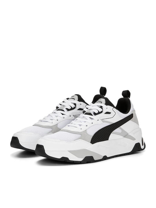 Trinity Chunky Sneakers White