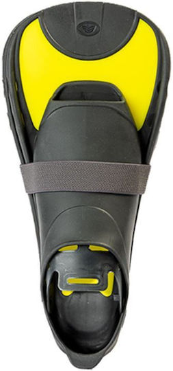Aquarapid Flippers Swimming Aqrace Aqfin Short Black